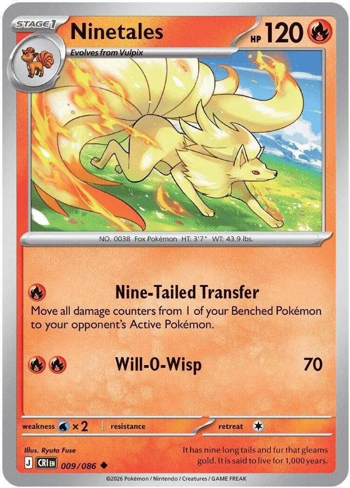 Ninetales, Chaos Rising 009/86