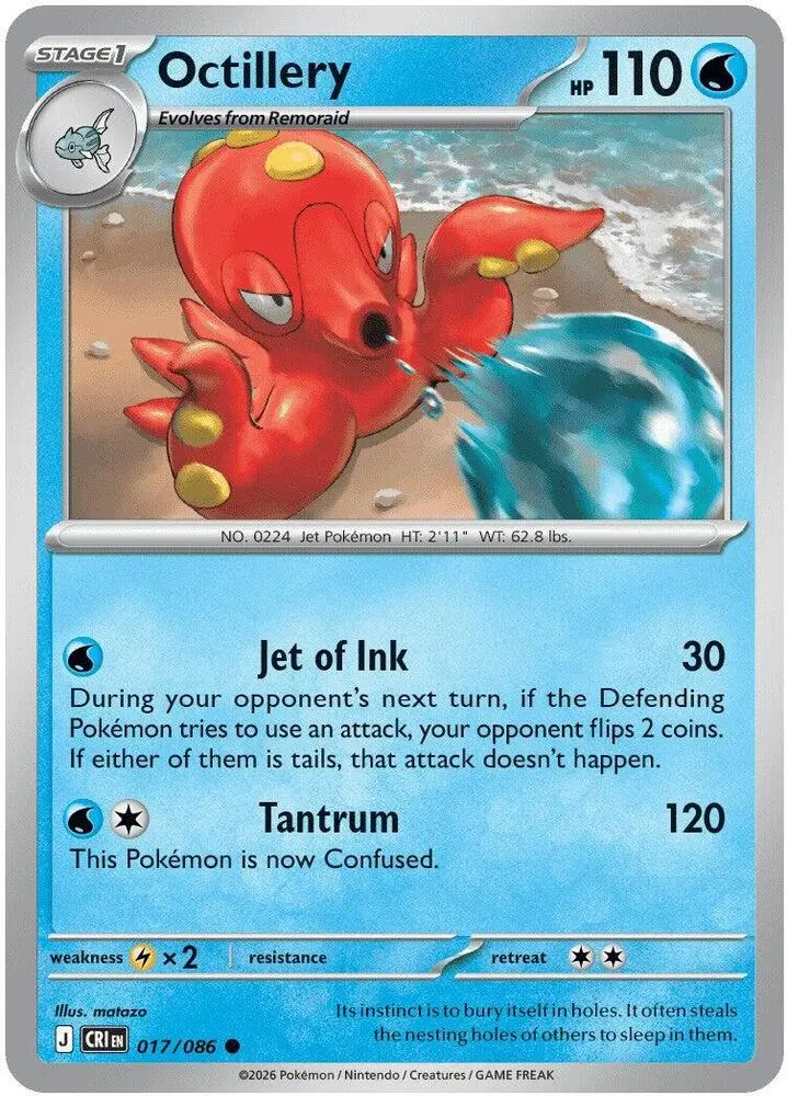 Octillery, Chaos Rising 017/86