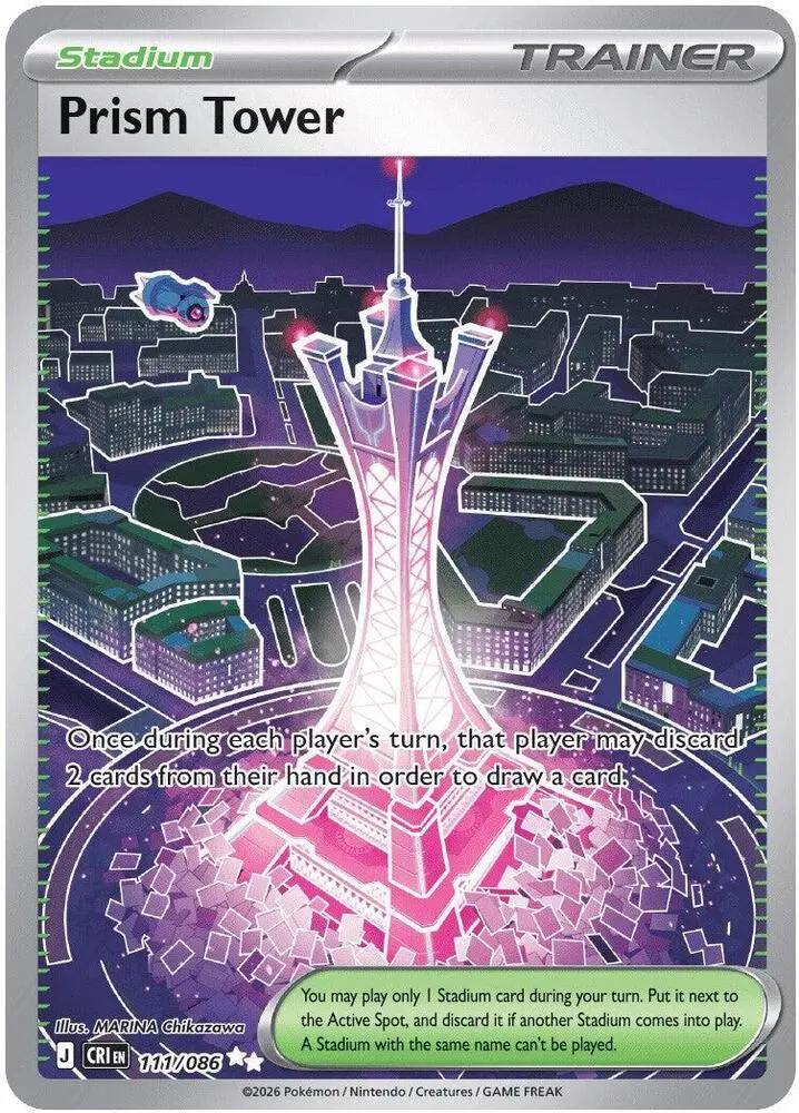 Prism Tower, Chaos Rising 111/86