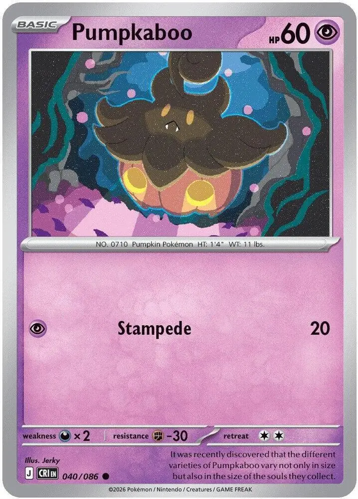 Pumpkaboo, Chaos Rising 040/86