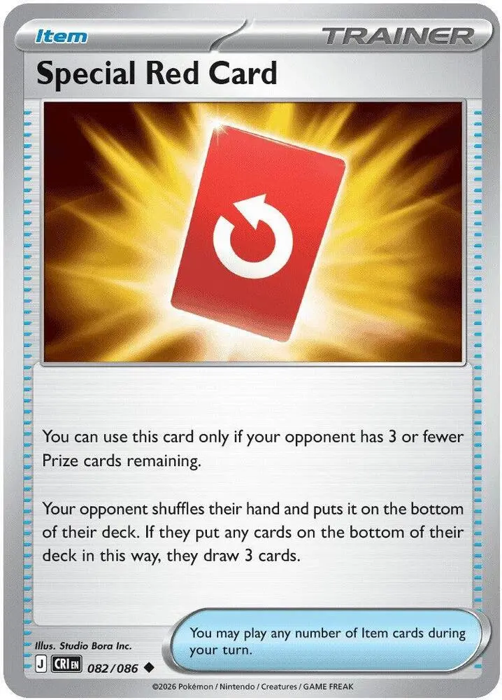 Special Red Card, Chaos Rising 082/86