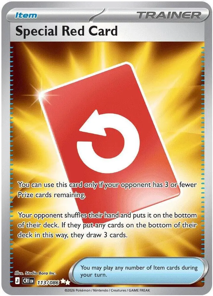 Special Red Card, Chaos Rising 113/86