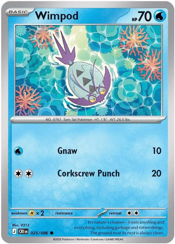 Wimpod, Chaos Rising 025/86