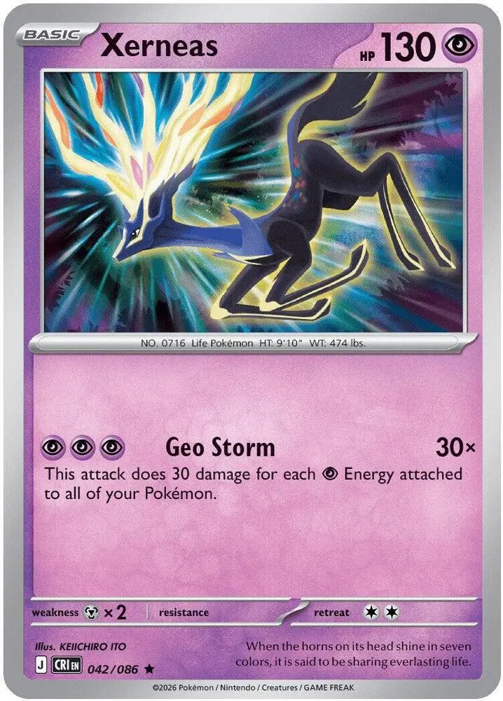 Xerneas, Chaos Rising 042/86