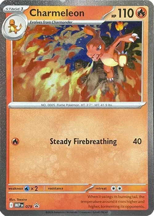 Charmeleon, MEP Black Star Promos 079