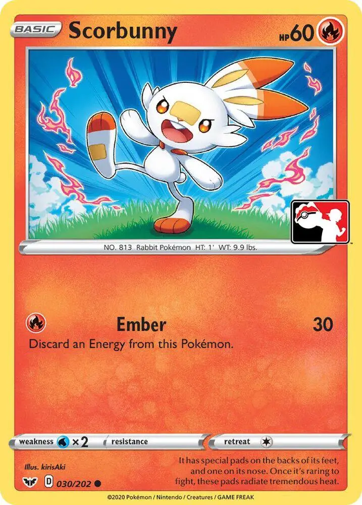 Scorbunny, Miscellaneous Cards & Products 031/202