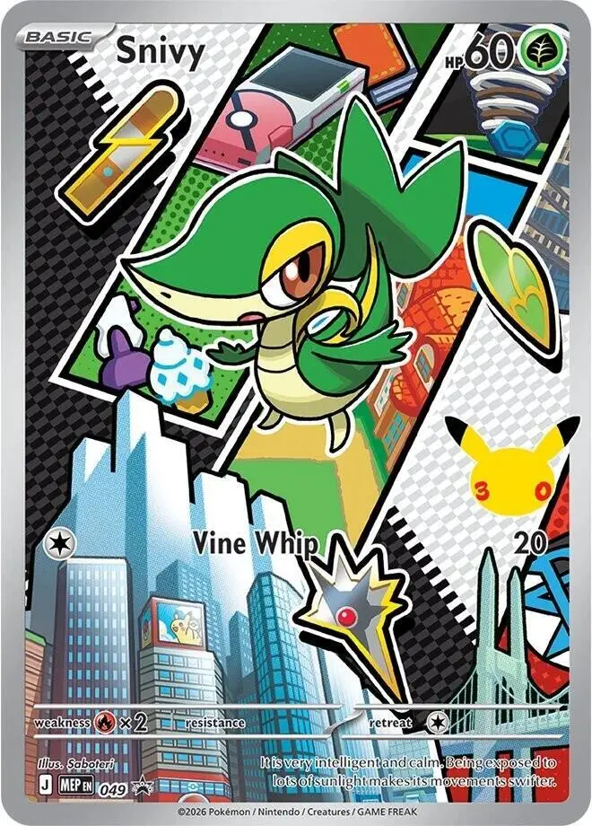 Snivy, MEP Black Star Promos 049