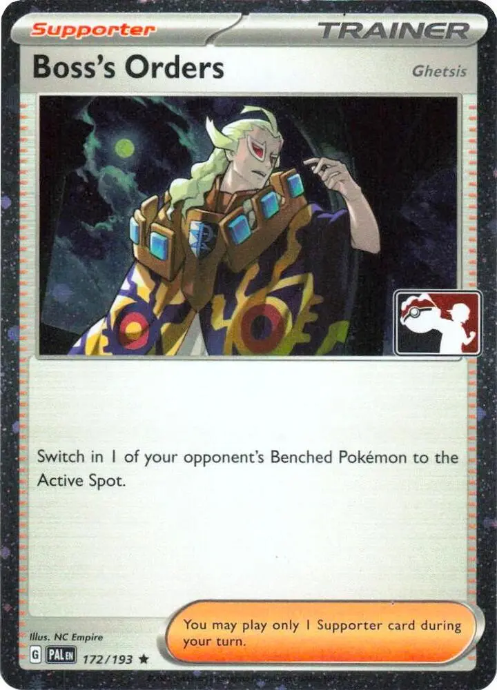 Boss's Orders [Cyrus], Prize Pack Series Cards 132/172