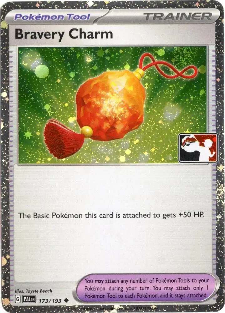 Bravery Charm, Prize Pack Series Cards 173/193