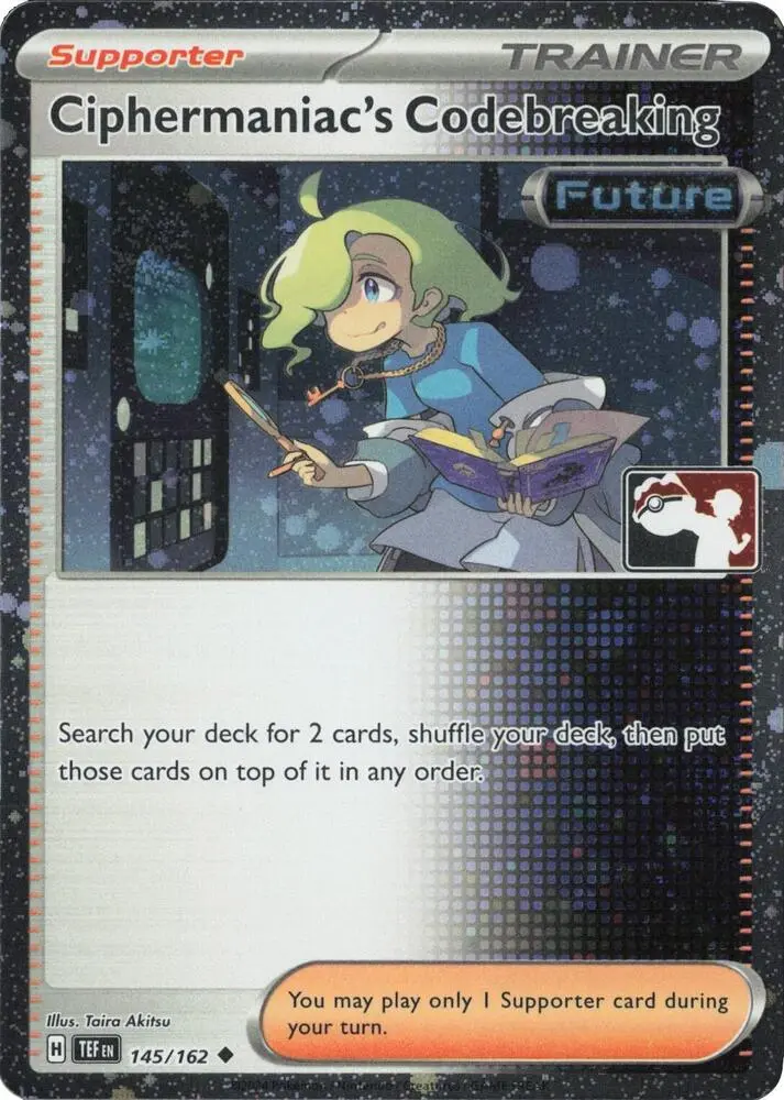 Ciphermaniac's Codebreaking, Prize Pack Series Cards 145/162