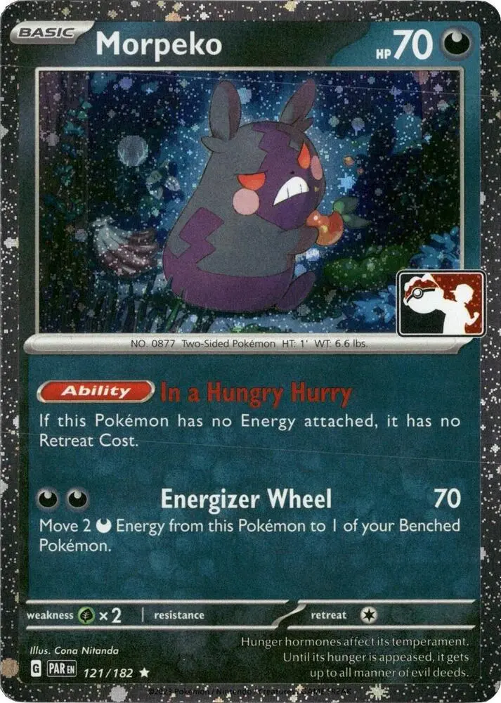 Morpeko, Prize Pack Series Cards 121/182