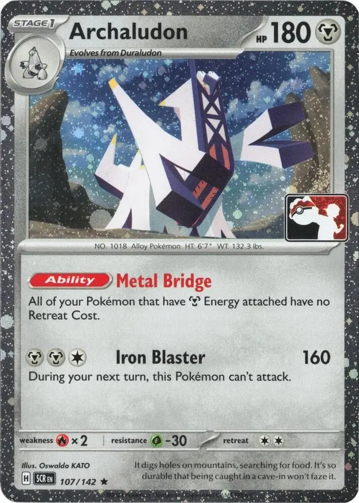 Archaludon, Prize Pack Series Cards 107/142
