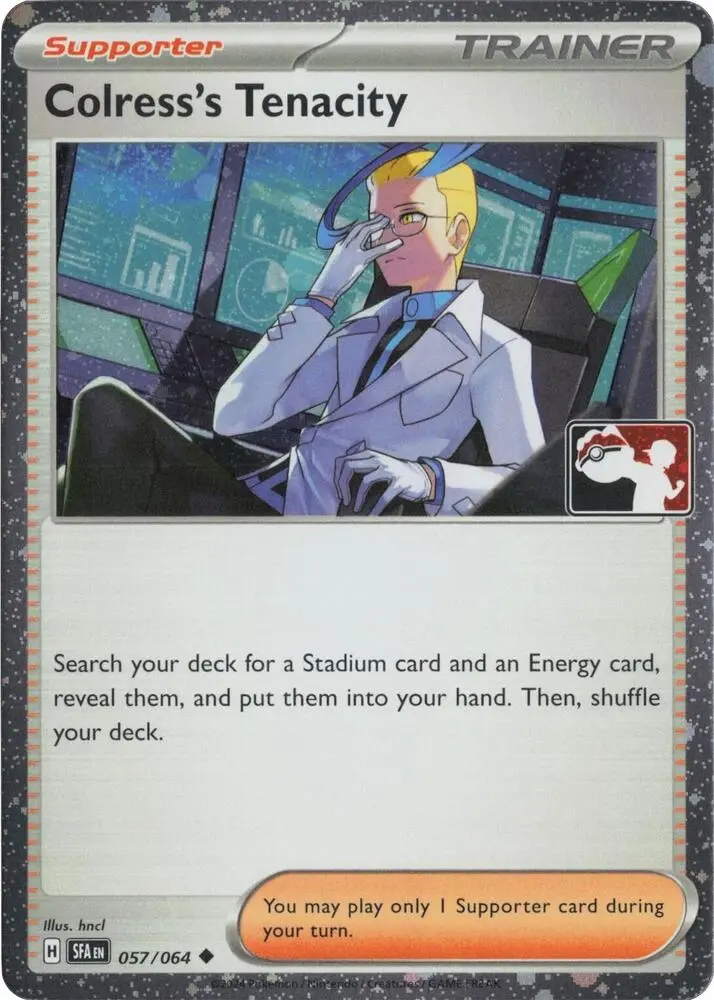 Colress's Tenacity, Prize Pack Series Cards 057/064