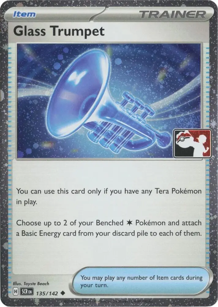 Glass Trumpet, Prize Pack Series Cards 135/142