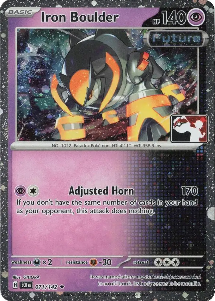 Iron Boulder, Prize Pack Series Cards 071/142