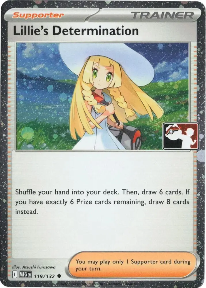 Lillie's Determination, Prize Pack Series Cards 119/132