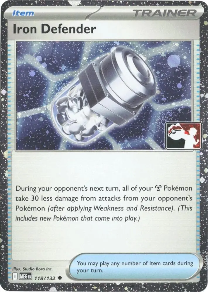 Iron Defender, Prize Pack Series Cards 118/132