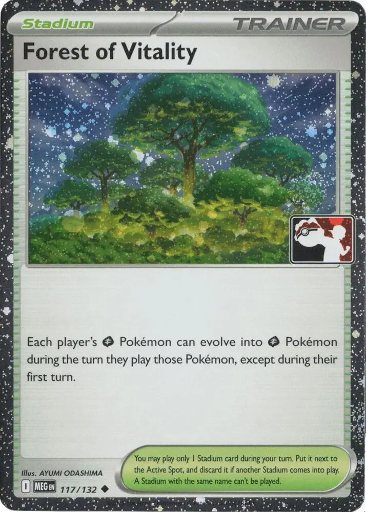 Forest of Vitality, Prize Pack Series Cards 117/132