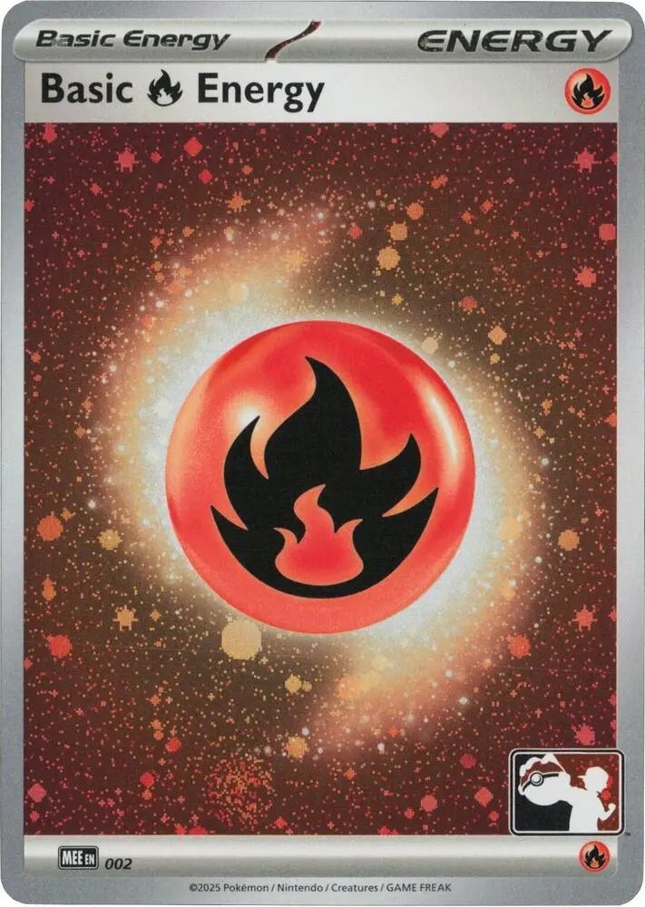 Basic Fire Energy, Prize Pack Series Cards 002