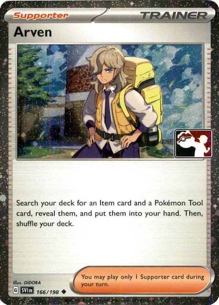 Arven, Prize Pack Series Cards 166/198