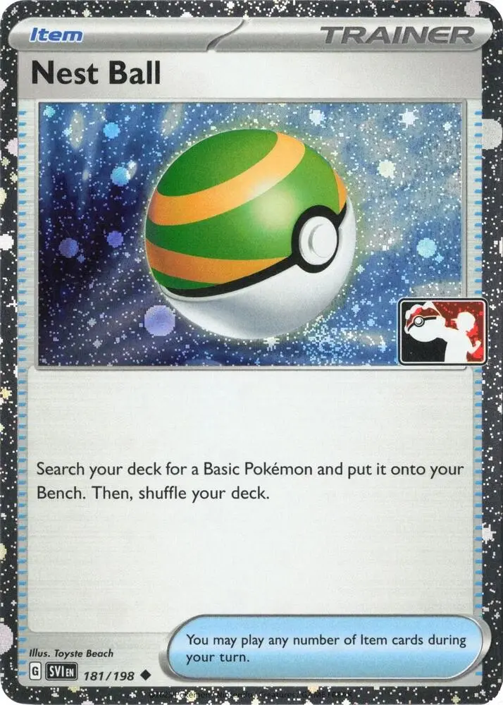 Nest Ball, Prize Pack Series Cards 181/198