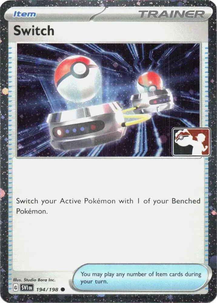 Switch, Prize Pack Series Cards 194/198