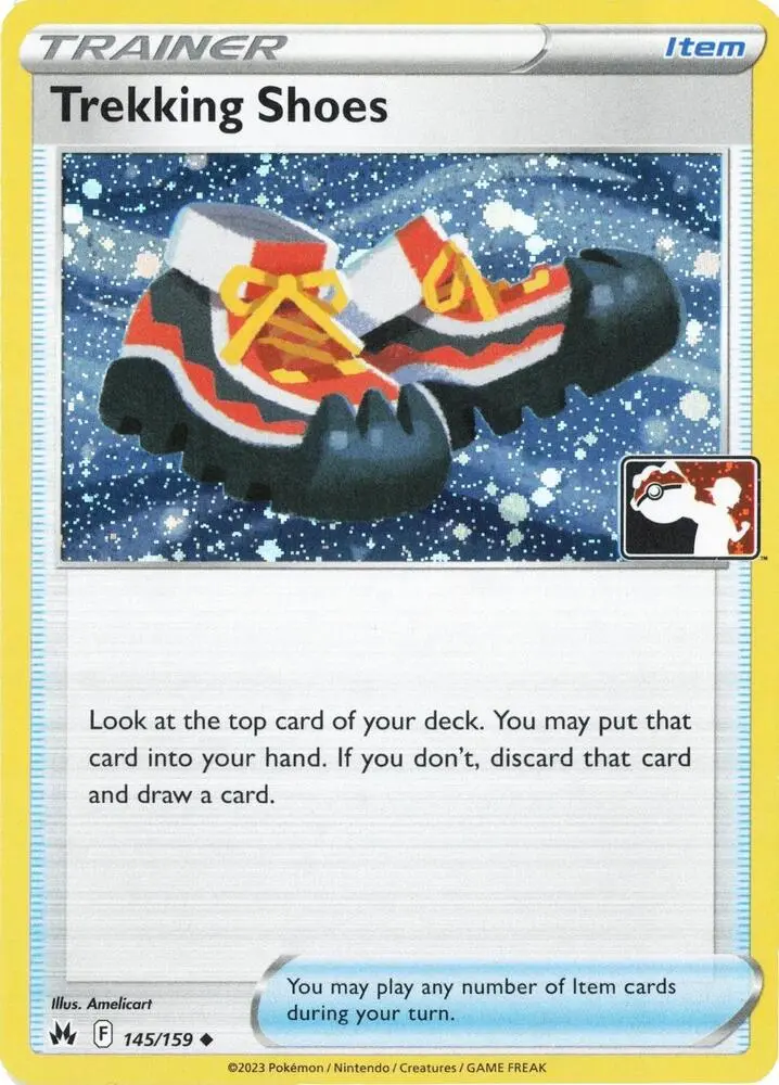 Trekking Shoes, Prize Pack Series Cards 145/159