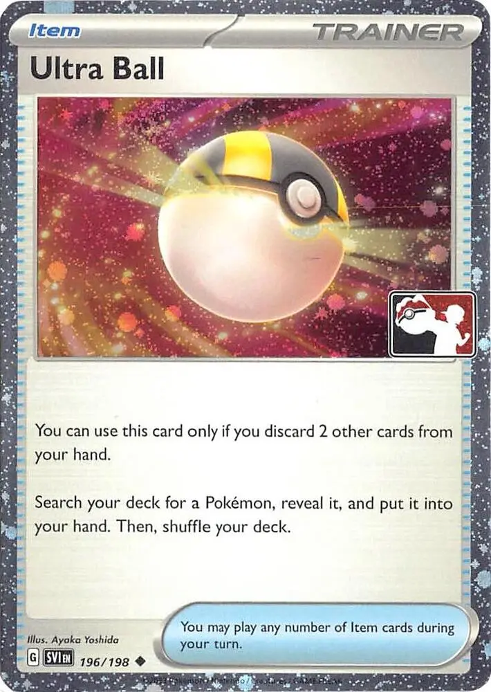 Ultra Ball, Prize Pack Series Cards 196/198