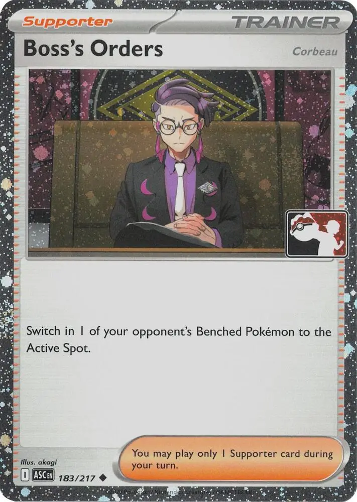 Boss's Orders [Corbeau], Prize Pack Series Cards 183/217