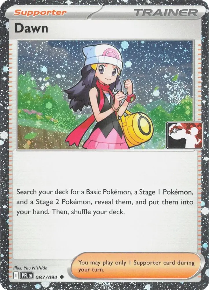 Dawn, Prize Pack Series Cards 087/094