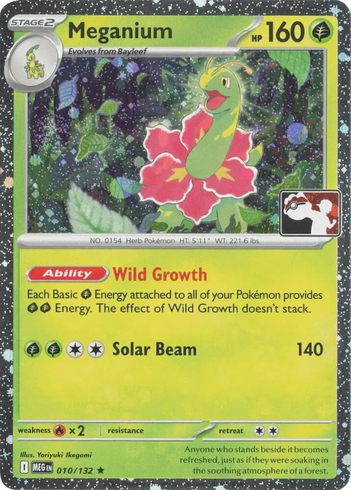 Meganium, Prize Pack Series Cards 010/132