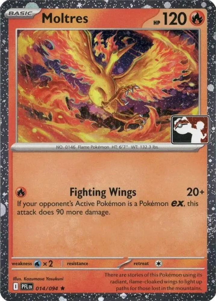 Moltres, Prize Pack Series Cards 014/094