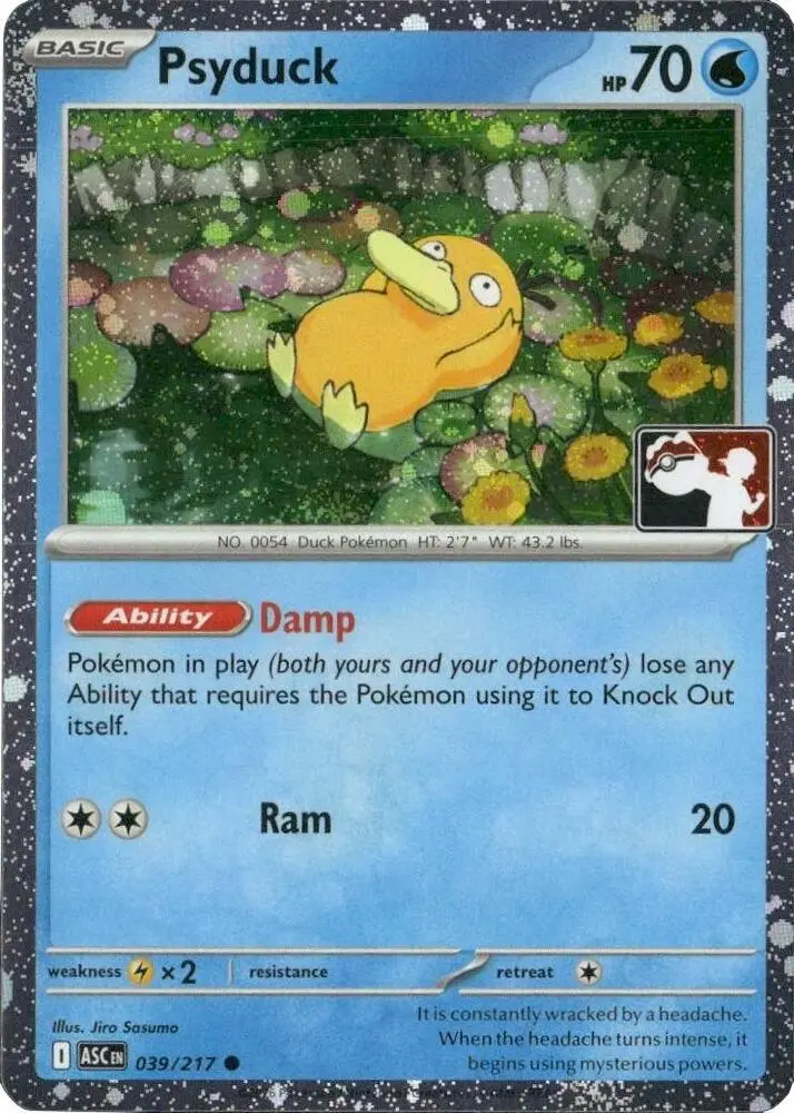 Psyduck, Prize Pack Series Cards 039/217