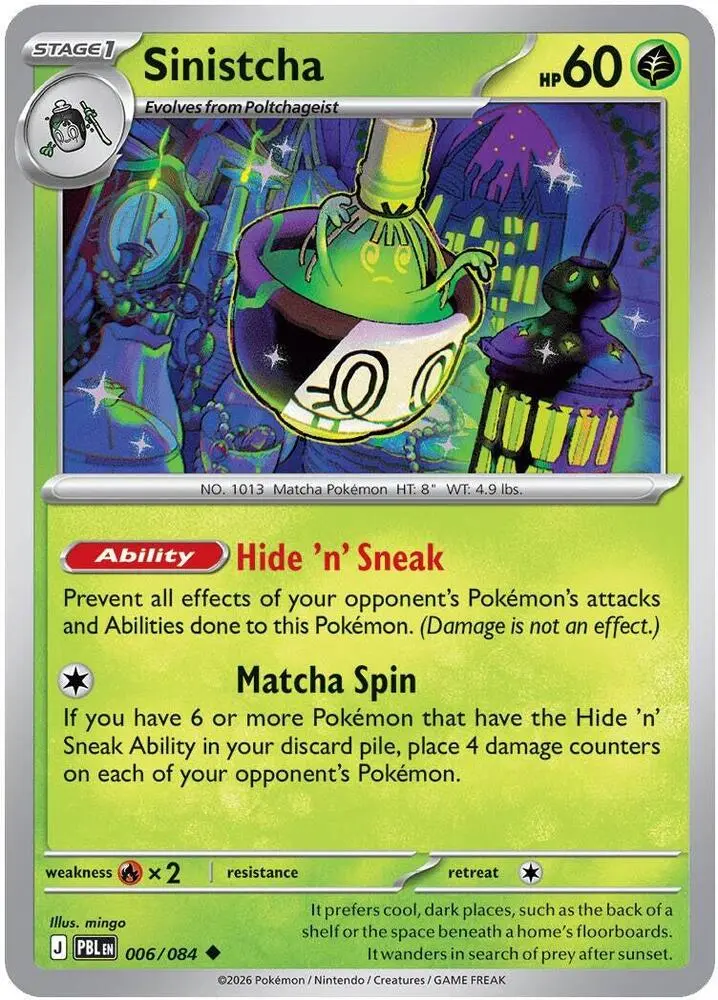 Sinistcha, Pitch Black 006/84