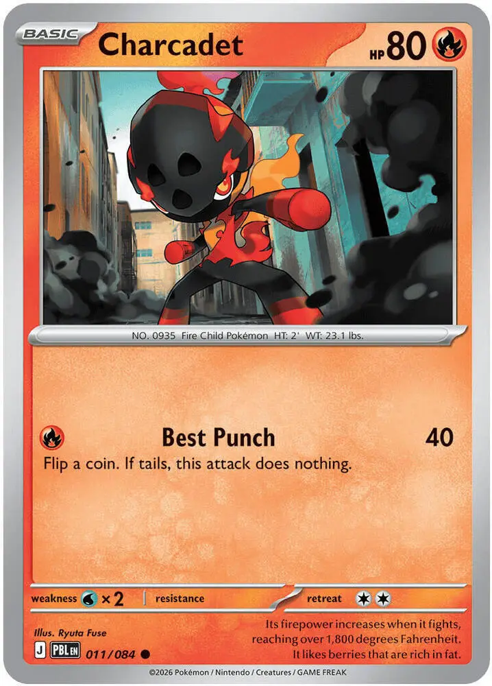 Charcadet, Pitch Black 011/84