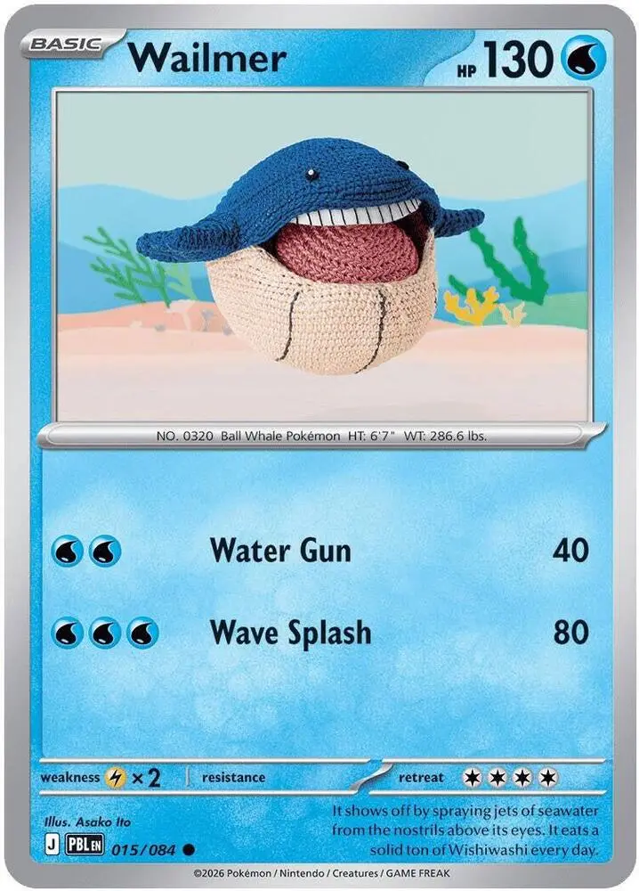 Wailmer, Pitch Black 015/84
