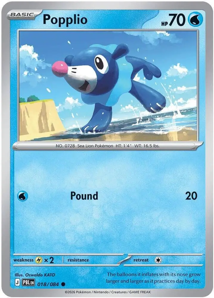 Popplio, Pitch Black 018/84