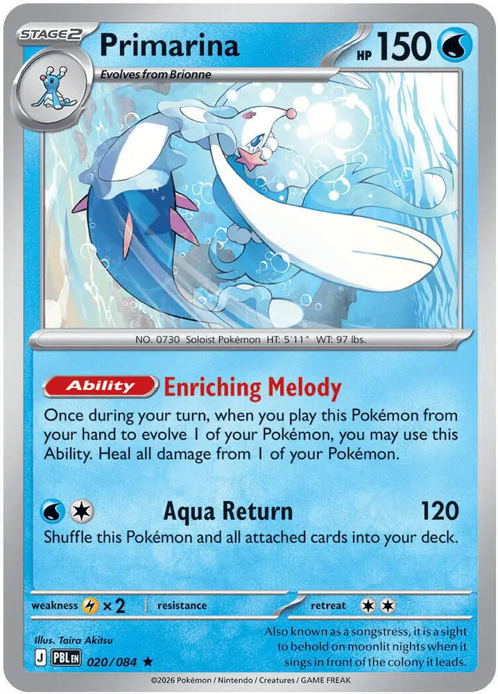Primarina, Pitch Black 020/84