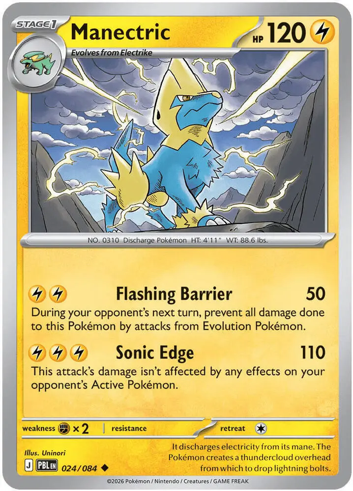 Manectric, Pitch Black 024/84