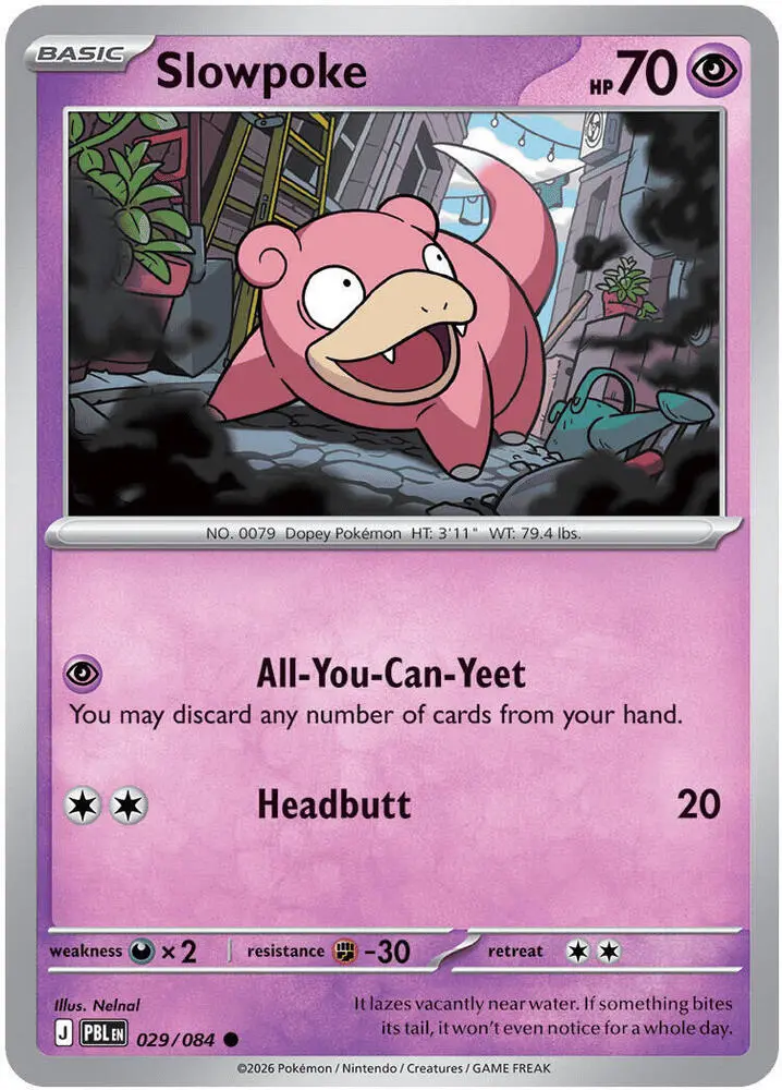 Slowpoke, Pitch Black 029/84