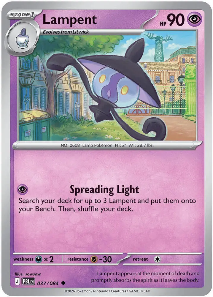 Lampent, Pitch Black 037/84