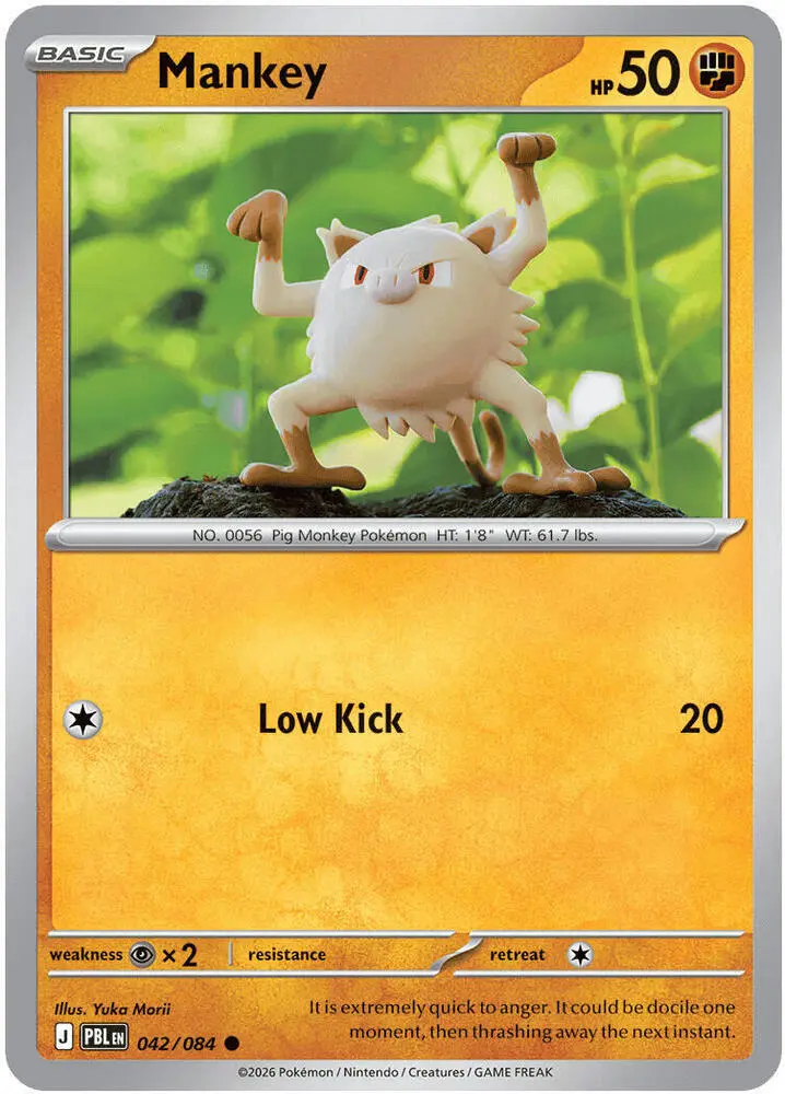 Mankey, Pitch Black 042/84