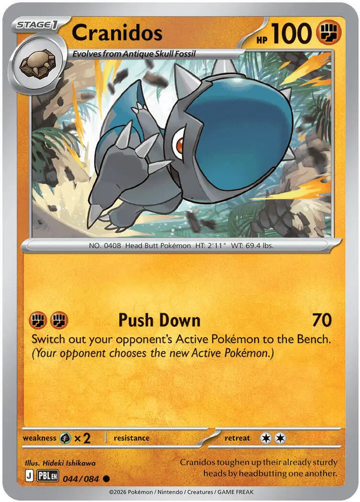 Cranidos, Pitch Black 044/84