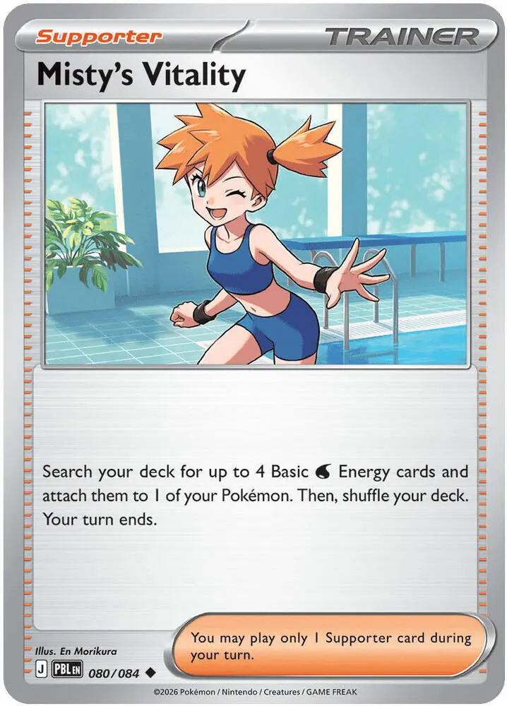 Misty's Vitality, Pitch Black 080/84
