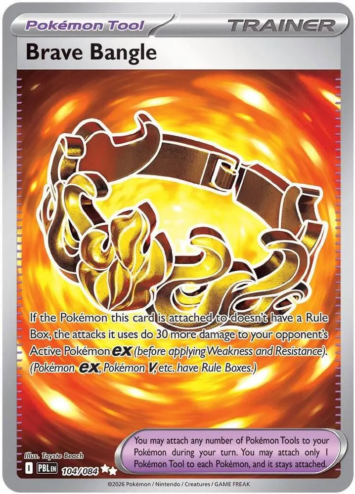 Brave Bangle, Pitch Black 104/84