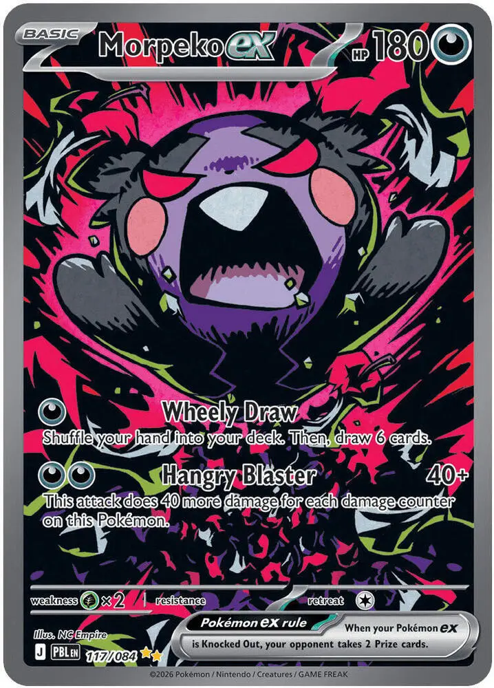 Morpeko ex, Pitch Black 117/84