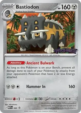 Bastiodon, MEP Black Star Promos 085