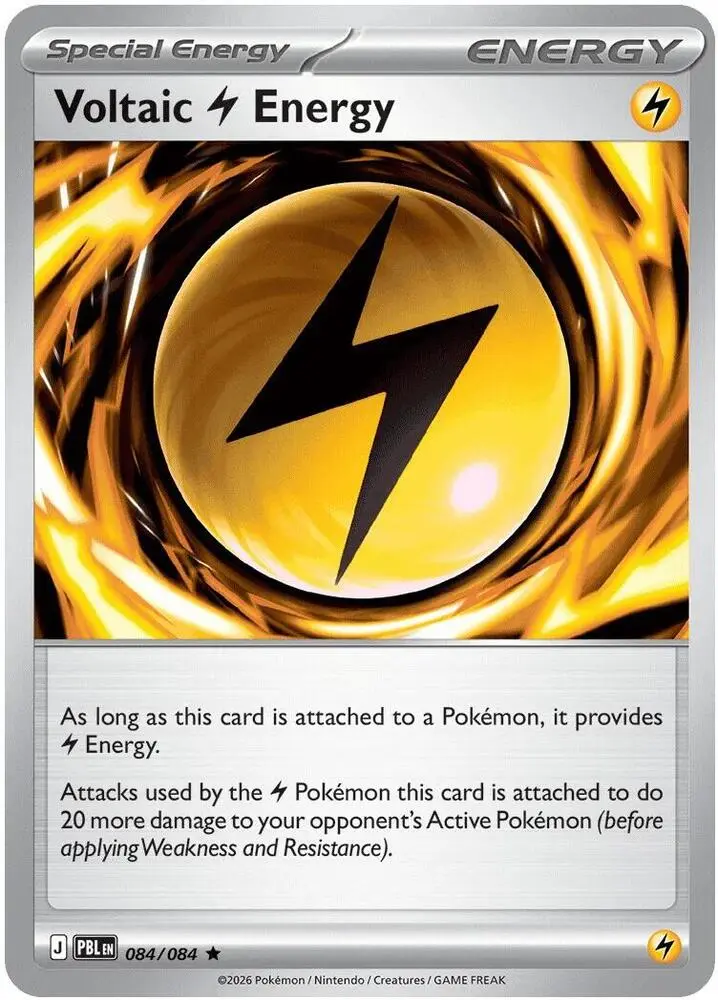 Voltaic Lightning Energy - 084/084 (Non-Holo), Deck Exclusives 084/084