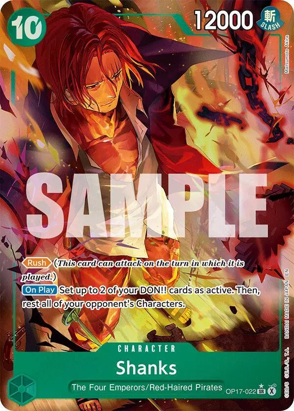 Shanks (Alt Art), The World's Strongest Warriors OP17-022