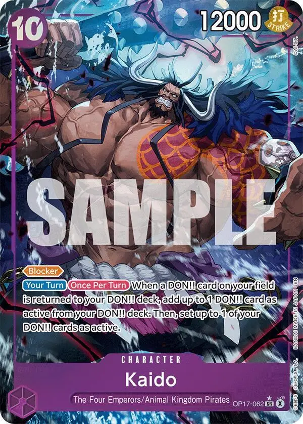 Kaido (Alt Art), The World's Strongest Warriors OP17-062
